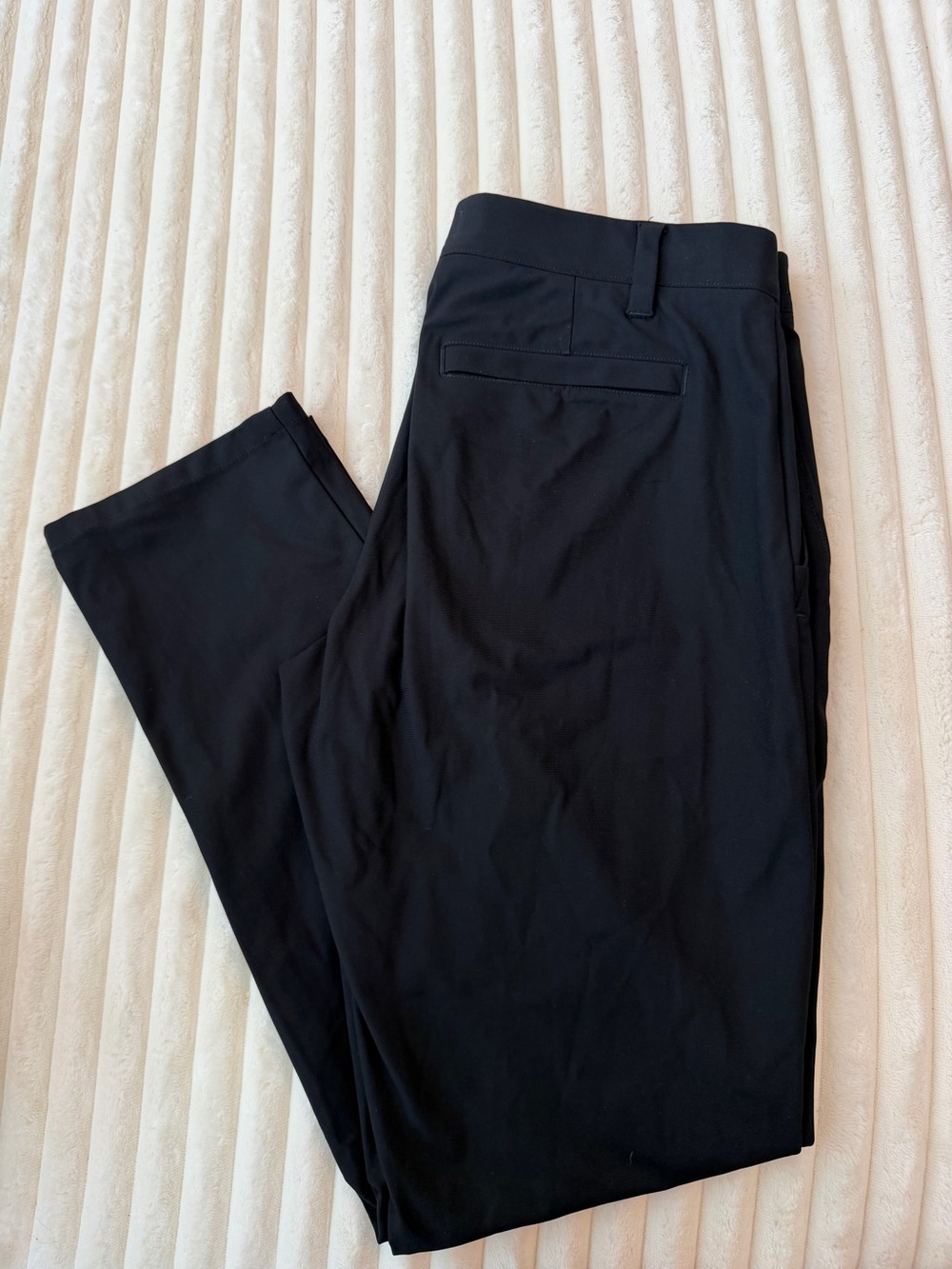 Men's FLX Lightweight Black Casual Golf Pants   30x30
